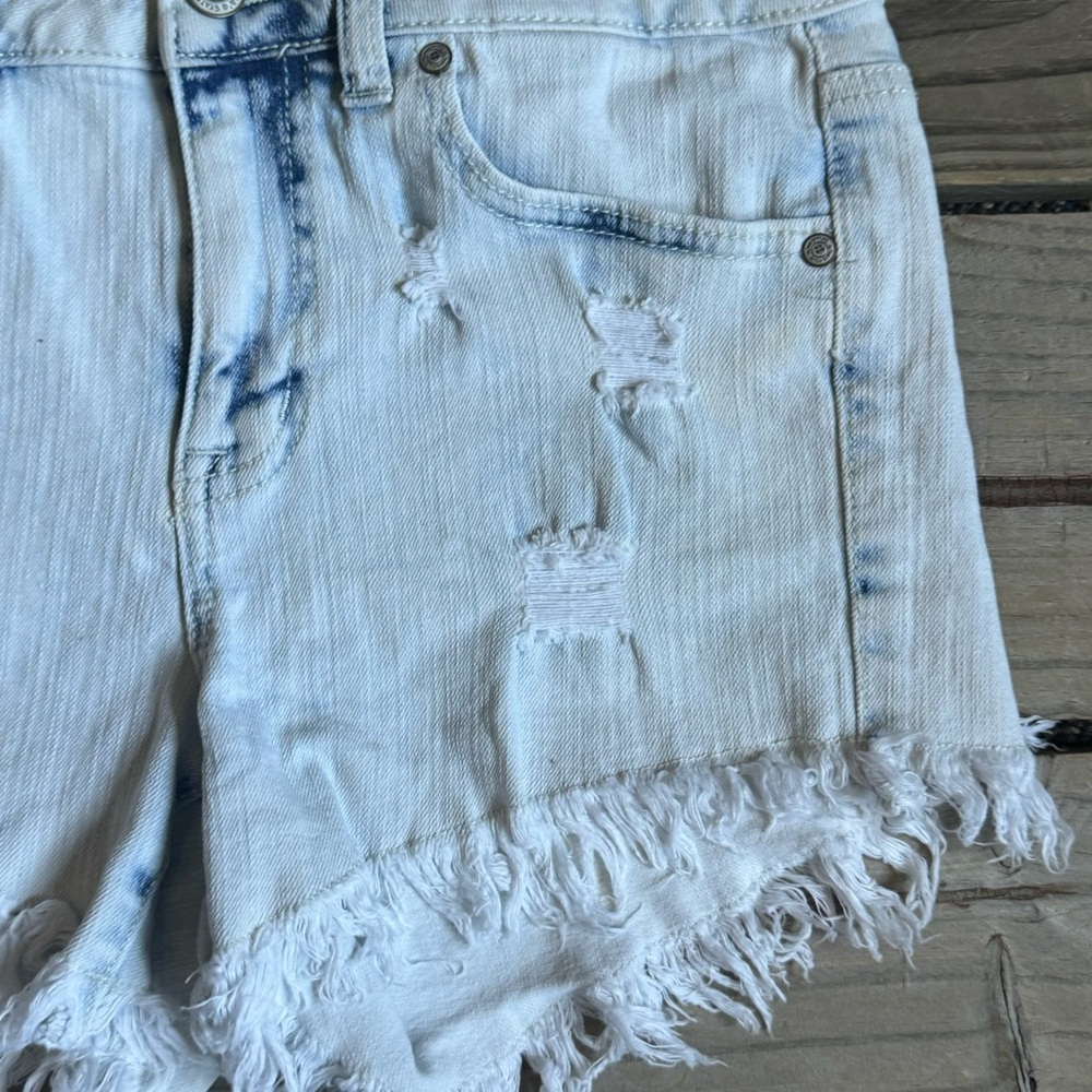 Altar'd State Light Blue Jean Shorts - Picture 3 of 8